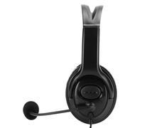 Bewinner Auriculares para Juegos, Diadema Liviana Ajustable con Acolchado de Cuero, Sonido Estéreo Inmersivo de 360°, Auriculares con Cable de 3,5 Mm para Sesiones de Juego Largas y Cómodas (Negro