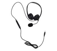 Bewinner Auriculares USB con Micrófono, Auriculares Estéreo con Cable con Micrófono con Cancelación de Ruido para el Trabajo, Diseño Liviano para Comodidad Durante Todo el Día, Compatibles con MS