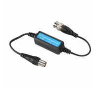 Bewinner Balun de Vídeo con Aislador de Bucle de Tierra de 2 Piezas, Conector Coaxial BNC Macho a Hembra para Cámara, Evita la Distorsión de la Señal y el Desgarro de la Pantalla