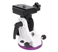 Bewinner Base de Latitud para Sky Watcher Star Adventurer, Accesorio de Telescopio de Cuña Ecuatorial de Aleación de Aluminio, Asiento de Ajuste de 90 Grados con Hilo de 3/8 Pulgadas para (White)