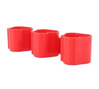 Bewinner Bastidores de Almacenamiento de Baterías de 12 V con 3 Ranuras, Organizadores de Almacenamiento de Herramientas de Batería Montados en la Pared para Baterías M12, Ideales para Bancos de