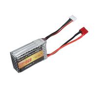 Bewinner Batería LiPo de Mayor Duración 850mAh 11.1V 25C 3S con Enchufe T para FPV Racing Drone, Reemplazo de Batería de Litio Duradera para Avión RC