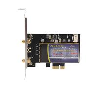 Bewinner BCM94360 Tarjeta WiFi PCIe 1200 Mbps de Doble Banda 5 GHz/2,4 GHz con Bluetooth 4.0 para 10 y OS X, Adaptador de Red Inalámbrico para Computadora de Escritorio