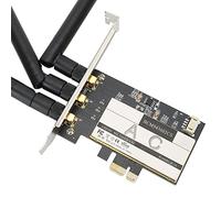 Bewinner BCM943602CS Tarjeta WiFi de Escritorio, Adaptador Inalámbrico 802.11ac PCIe Bluetooth 4.0 con 3 Antenas, para 10 y MacOS, Banda Dual 450+1300Mbps, sin Controladores para OS X