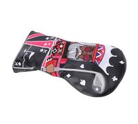 Bewinner Bewinner Funda Protectora para Palos de Madera de PU de Primera Calidad con Exterior Resistente Al Agua, Forro Grueso de Felpa para Amantes del Golf (Caballero Blanco No. UT) (Rey