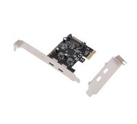 Bewinner Bewinner Tarjeta de Expansión USB C de Alta Velocidad, 5Gbps, Adaptador USB 3,2 Gen 1, //OS X, 2 Puertos, Tarjeta de Expansión PCIe para PC de Escritorio