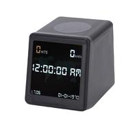 Bewinner Bitcoin Miner, ESP32 TFT Bitcoin Solo Lottery Miner, 1.54 Pulgadas Smart Gift Small TV Reloj de Escritorio 1060 KH S Hashrate, Smart TV Último Firmware Minero de Lotería de bajo (Black)