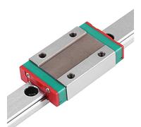 Bewinner Bloque Guía de Riel Deslizante Lineal Preciso en Miniatura de 300 Mm, Riel Deslizante de Precisión de Grado H, Peso Ligero de Tamaño Pequeño para Equipos Automáticos, de Metal Profesional