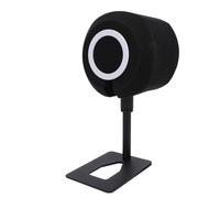 Bewinner Bola de Aislamiento de Micrófono Profesional, Filtro Pop de Parabrisas para Micrófonos de Condensador con Potenciómetro, Reduce Eficazmente el Ruido y los Reflejos