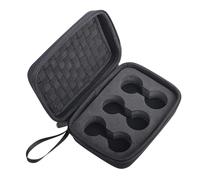 Bewinner Bolsa de Accesorios de Golf de Cubierta Dura de EVA con Protección Resistente para Almacenamiento de Equipo de Golf Ideal para Entusiastas del Exterior a Prueba de Agua (Black)