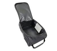 Bewinner Bolsa de Almacenamiento de Zapatos de Tela Oxford 600D para Hombres y Mujeres, Bolsa de Transporte de Zapatos Deportivos de Malla Transpirable con Asa, de Resistente a Desgarros para (Black)
