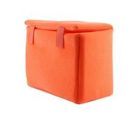 Bewinner Bolsa para Cámara DSLR a Prueba de Golpes con Particiones Interiores Acolchadas, Funda Protectora Portátil para Cámaras DSLR, Color Negro (Orange)