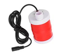 Bewinner Bomba Sumergible 6m Elevación de Descarga DC 12V 20W 700L/h Motor Sin Escobillas, Bomba de Agua de Bajo Ruido para Pecera, Suministro de Agua, Camping, Jardín - IPX8, 2 Conectores