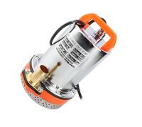 Bewinner Bomba Sumergible DC 12V 180W, Bomba de Agua con Batería Solar de Elevación de 8m para Limpieza de Piscinas, Salida de 3000L/H de 1 Pulgada, Resistente a la Corrosión de Acero Inoxidable,