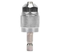 Bewinner Broca de Portabrocas sin Llave con Vástago Hexagonal de 1/4 pulg., Rango de Sujeción de 1,5-6,5 Mm, Herramienta de Conversión Rápida para Destornilladores y Taladros Eléctricos