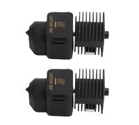 Bewinner Cabezal de Impresión Hotend de Acero Endurecido para Impresora 3D X2D H2S H2D P2S A1 Calentamiento Rápido a Prueba de Fugas 0,2mm (2PCS)