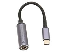 Bewinner Cable de 100W DC5525 a USB C, Cable de Carga de Alimentación CC Hembra a Tipo C Macho de 5,5x2,5mm, Adaptador de Corriente CC para Tableta, Teléfono y PC