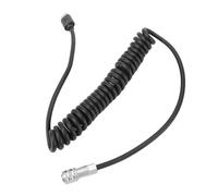 Bewinner Cable de Alimentación para Cámara BMPCC 4K 6K Pro, Cable en Espiral de Carga Rápida USB C PD de 59 Pulgadas, de Alimentación de Cámara con Indicador LED y Conector Hembra de 2 Pines,