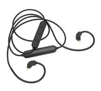 Bewinner Cable de Auriculares BT de 2 Pines de 0,78 Mm, Repuesto Inalámbrico con Micrófono y Control de Volumen, Adaptador de Auriculares Recargable Bluetooth 5.0 de Baja Latencia para Massdrop
