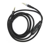 Bewinner Cable de Auriculares para Cloud, Cable de Audio Macho a Macho de 3,5 Mm con Control de Volumen, Cable de Auriculares para Cloud para Auriculares Cloud