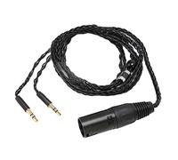 Bewinner Cable de Auriculares XLR Macho de 4 Pines a Macho Dual de 3,5 Mm, Cable de Cobre Chapado en Plata para MDR Z7 Z7M2 Z1R, HiFiMan Arya Sundara Ananda, Sonido sin Pérdidas y Frecuencia