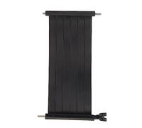 Bewinner Cable de Extensión PCIE 3.0 X16, Cable Elevador de Extensión Flexible de Alta Velocidad con Ranuras Blindadas emi de 180 Grados, Compatible con PCIE 2.0 y PCIE 1.0 (Negro)