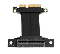 Bewinner Cable de Extensión PCIe 4.0, Evita la Interferencia Electromagnética, la Tarjeta de la Tarjeta Raphics GPU GPU PCIe 4.0 Riser 8GB/S 90 Grados para M.2 WiFi USB Sound SD SSD (5 cm)