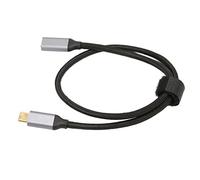 Bewinner Cable de Extensión USB C Datos de 10 Gbps Salida de Video 4K 60 Hz, Carga de 100 W, Amplia Compatibilidad, Portátil y Duradero (0,5 m/19,7 Pulgadas)