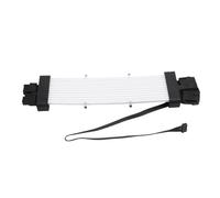 Bewinner Cable de PSU Argb con Efecto de Luz del Meteorito - 120 Cuentas de 16.8 M Colors 3D Luminosa Sync, Flexible Silicante Gpumotherboard Strip (Controlador SK3 Negro)