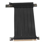 Bewinner Cable Elevador PCI-E 3.0 X16 Cable de Extensión de Alta Velocidad de 15 Cm 128 Gbps para Tarjeta Gráfica, Tarjeta de Sonido, de Red, Montaje Vertical (BLACK)