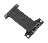 Bewinner Cable Elevador PCI-E 4.0, PCIe 4.0 X1 16 Gbps Alta Velocidad Flexible Extensión de Extensión Puerto de 90 Grados Adaptador de 90 Grados, Cable de Ascenso GPU para Tarjeta de (20