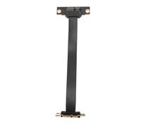 Bewinner Cable Elevador PCIe 3.0 X1, Cable de Extensión de ángulo Recto de 90 Grados para Transferencia de Datos de Alta Velocidad, Compatible con Tarjetas de Sonido, Captura, Red, (30