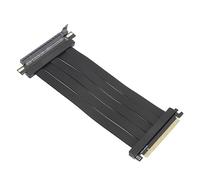 Bewinner Cable Elevador PCIE 4.0 X16, Tarjeta Extensora Flexible de Alta Velocidad de 26 Gbps, Cable de Extensión GPU de 180 Grados, Compatible con RTX3090 RTX3080ti RTX3070 y Más