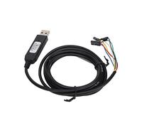 Bewinner Cable Serie USB a TTL, 6 Pines 4,9 Pies de Longitud 50 BPS a 2 Mbps Cable de Consola de Depuración para Computadora, Cable Serie USB a TTL