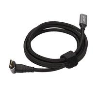 Bewinner Cable USB C 3.2 Macho a Hembra, Cable de Extensión USB C de ángulo Recto 100 W PD 10 Gbps 4 K 60 Hz para Consola de Juegos Steam Deck, de Carga 3.2 Aleación de (150cm)