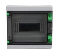 Bewinner Caja de Distribución de Energía, Caja de Disyuntor de 9 Vías con Clasificación de Prueba de Agua IP66, Material ABS y PC para Uso Interior y Exterior