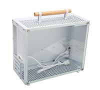 Bewinner Caja de PC Micro ATX para Juegos, Torre Media ATX Blanca con Vidrio Templado, Diseño Compacto y Elegante para Escritorio