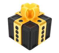 Bewinner Caja de Regalo Molesta con Tornillos Anidados, Caja de Rompecabezas Sorpresa Divertida Impresa en 3D para Cumpleaños, Vacaciones, Regalo de Broma, de Almacenamiento (Oro claro+Negro)