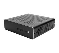 Bewinner Caja para PC G60S Mini ITX, Chasis HTPC de Aluminio Completo con Fuente de Alimentación DC-ATX, Compatible con Placa Base de 170 X 170 Mm, Montaje Horizontal/Vertical/de Pared (USB2.0)
