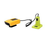 Bewinner Calentador de Espacio Inalámbrico para Batería Roybi, Calentador Pequeño Portátil de 200 W con 2 Modos de Trabajo, ángulo Ajustable y 2 Puertos de Salida USB