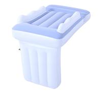 Bewinner Cama de Avión Inflable para Niños Pequeños, Colchón de Aire Portátil Grueso para Viajes, Cómoda Cama para Dormir para Niños, 1 Unidad (BLUE)