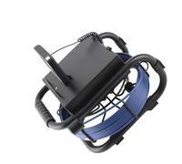 Bewinner Cámara de Alcantarillado Industrial con Pantalla de 4,3 Pulgadas, Tarjeta de Memoria DVR Incorporada de 16 GB, IP68 a Prueba de Lluvia, Cable de 20 M, 12 Luces LED para Inspección de (20m)