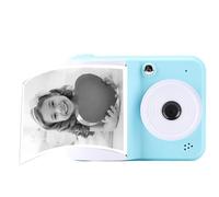 Bewinner Cámara de Impresión Instantánea para Niños, Cámara de Niños Digital de Video HD de 1080p con Papel Impreso, Imágenes de 48MP, Cámaras Instantáneas Portátiles Compacta de 2.4 (Blue)