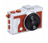 Bewinner Cámara de Llavero, Cámara Digital Retro 4K 48MP HD con Pantalla LCD de 1,47 Pulgadas, para Viajes, Grabación, Fiestas, Conciertos, Regalos