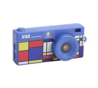 Bewinner Cámara Digital con Llavero, Mini Cámara de Bolsillo 2K 12MP con Pantalla LCD de 1,47 Pulgadas, 6 Filtros, Linterna, Enfoque Automático, Lente Gran Angular de 110° para Viajes y (Blue)