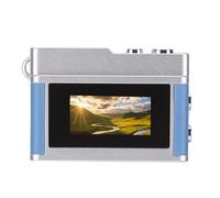 Bewinner Cámara Digital Retro HD de 12 MP con Vista Previa en Tiempo Real para Fotografía de Viajes y VLOG, Material ABS, Pantalla de 0,96 Pulgadas (Blue)