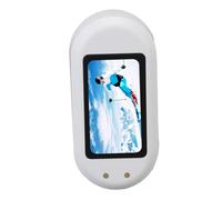 Bewinner Camino de Acción Portátil de 1080p con 32 GB, Diseño Magnético a Prueba de Agua, Fov de una Batería de 9 H, un Botón de Grabación de Manos Libres para Vlogging, Ciclismo, Viaje (White)
