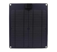 Bewinner Cargador de Goteo de Panel Solar Eficiente de 30W para Coche Barco RV con Controlador de Carga a Prueba de Agua para Dispositivos Fuera de la Red