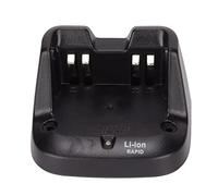 Bewinner Cargador Rápido de Radio Bidireccional BC-193, Base de Carga Rápida de Escritorio de Walkie Talkie, Cargador de Batería de Walkie Talkie para Icom IC-V8E V80 F3003(Negro)