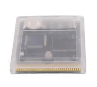 Bewinner Cartucho de Juego Regrabable con 8 MB de Almacenamiento para Consola Game Boy, Función de Reloj en Tiempo Real para SP, Blanco Transparente